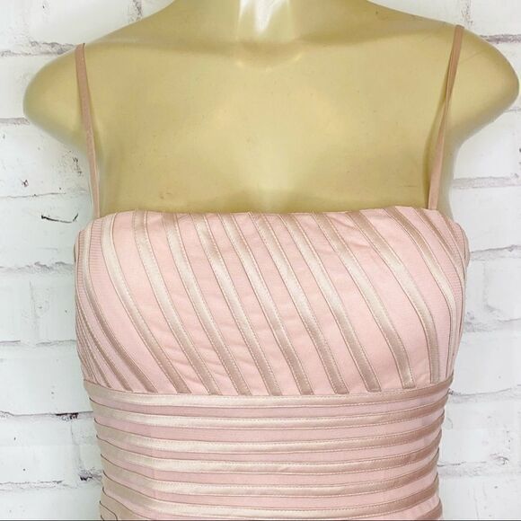 JS Collections  sheath dress with mesh overlay - Picture 3 of 11